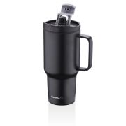 Korkmaz Freedom 1 Litre Siyah Pipetli Bardak Termos A5577