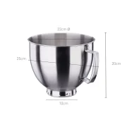 Korkmaz Pro Mix Siyah/Satin Stand Mikser A470-01